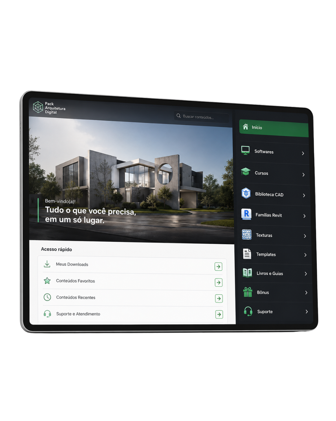 Mockup Cursos